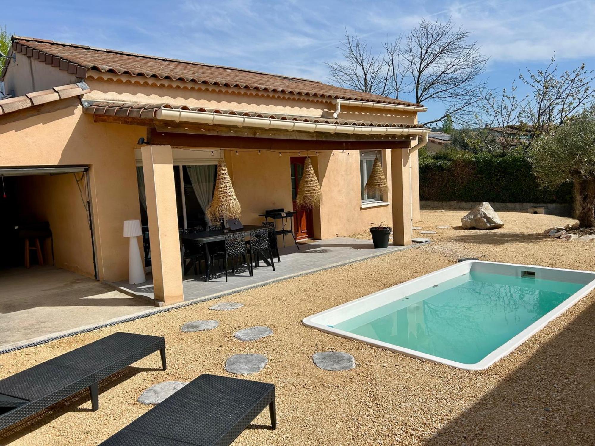 Maison Piscine & Spa Vallon Pont D'Arc 외부 사진