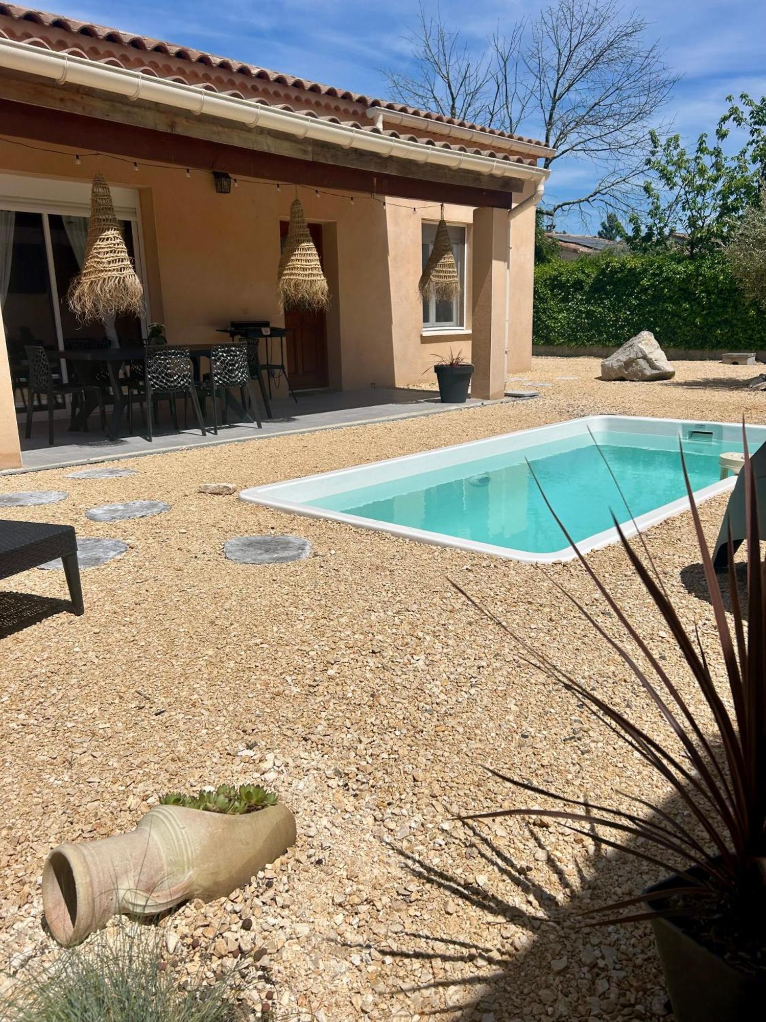 Maison Piscine & Spa Vallon Pont D'Arc 외부 사진